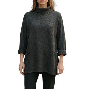 💎 Roots Long Sleeve Tunic Grey